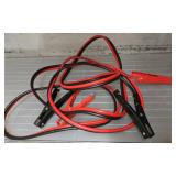 Red and Black Jumper Cables with Clamps