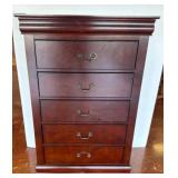 Crown Mark 5-Drawer Wooden Chest