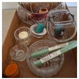 Glassware and Decorative Candles