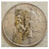 1922 Liberty Peace Silver Dollar