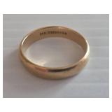 14K Gold Keepsake Ring With Original Box