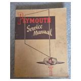 Plymouth Service Manual for P15P20 Models