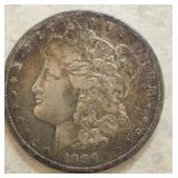 1886 Morgan Silver Dollar Coin