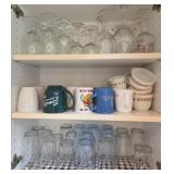 Glassware, Mugs, and Cups