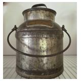 Greens Dairy York PA Metal Milk Can with Handle
