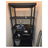 Canon MX410 Printer and Plastic Shelving Unit