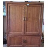 Wooden Cabinet With Double Doors