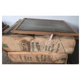 Wooden Window Screens with Vintage Packaging