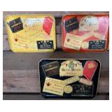 Three Vintage-Themedl Trays