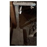 Wood and Metal Platform Scale