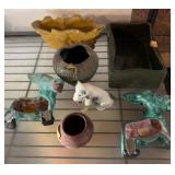 Ceramic Figurines and Planters