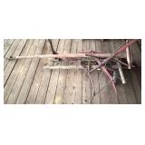Vintage Horse-Drawn Plow Equipment