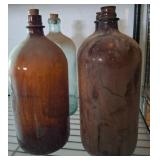 Tall Glass Bottles with Corks