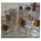 Chicago Blackhawks Glassware