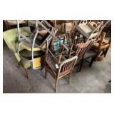 Wooden and Upholstered Chairs