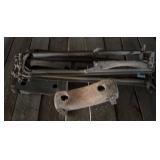 Cast Iron and Wood Frame Components