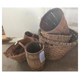 Woven and Wooden Baskets