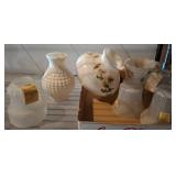 Glass and Milk Glass Shades