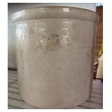 Stoneware Crock With Glossy Finish