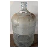 Large Glass carboy ï¿½with Faded Label