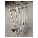 Metal Hand Truck with Four Vertical Bars