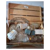 Glassware and Porcelain Items