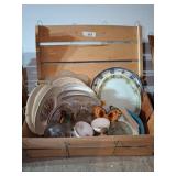 Decorative Plates and Glassware