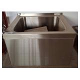 Stainless Steel Utility Sink, 24x20x16