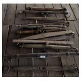 Rustic Wooden Yokes and single trees