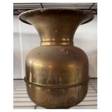 Brass spitoon With Flared Rim