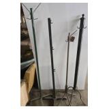 Four Metal Coat Racks