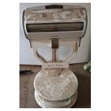 Dayton Moneyweight Scale, White Metal Finish 19x19