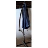 Outdoor Umbrella with Metal Stand 103in tall