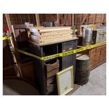 Furniture, Barrel, and Metal Canister