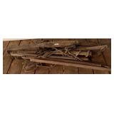 Wood Single Tree and Rope Loft Ladder