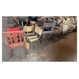 Vintage Chairs and Rocker