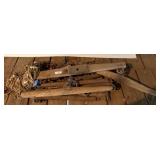 Wooden Single and Double Trees with Hardware