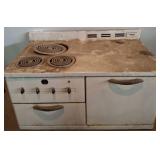 Vintage Electric Stove with Oven and Drawer