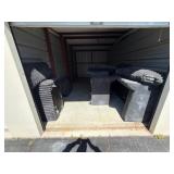 Storage Locker with Upholstered Items
