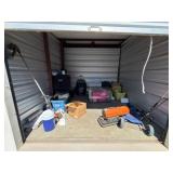 Storage Locker With Various Contents