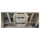 Bathroom Cabinet with Assorted Contents