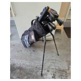 Golf Club Set with Bag and Mixed Accessories