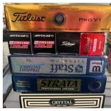 Golf Balls by Titleist, Strata, and More