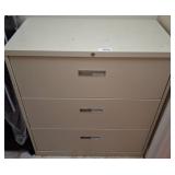 Metal Filing Cabinet with Drawers and Interior Sto