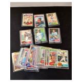 Baseball Rookie Cards in Sleeves