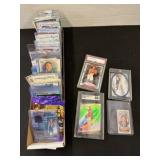 Trading Cards in Cases