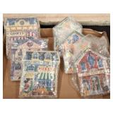 Disney Mickey's Village Decorative Plates & Shelf