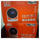 LED Source Rotundity Mini Projector