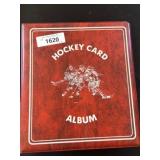 Hockey Card Album with Assorted Cards