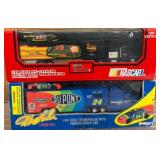 Two 1:64 NASCAR Transporter Sets